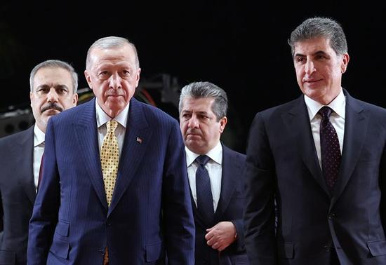 Cumhurbaşkanı Erdoğandan Bağdat-Erbil çıkarması