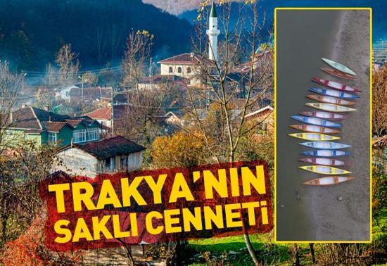 Trakyanın gizli cenneti İstanbula sadece 200 km mesafede Seyahat planı