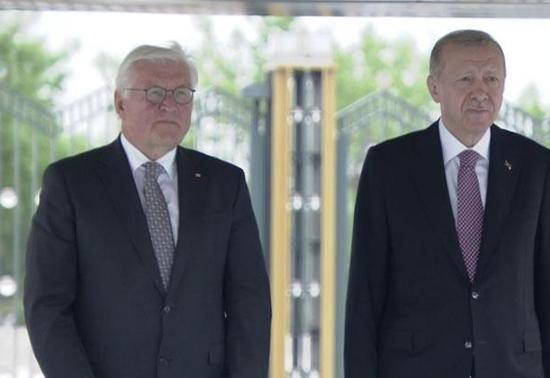 Son dakika... Almanya Cumhurbaşkanı Ankarada