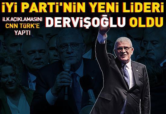 İYİ Partinin yeni genel başkanı Müsavat Dervişoğlu oldu