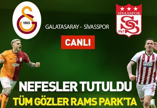 Galatasaray – Sivasspor canlı maç anlatımı