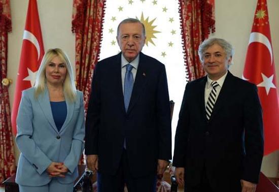 Özkan çifti, Cumhurbaşkanı Erdoğanla görüştü