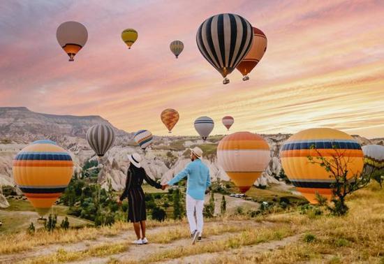 Balonla uçuşta zirvenin sahibi Türkiye