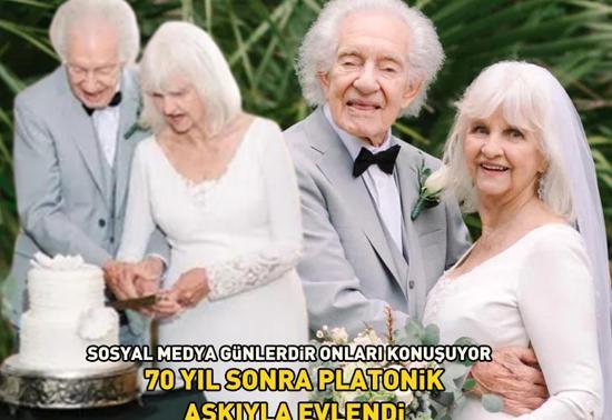 Sosyal medya günlerdir onları konuşuyor 88 yaşındaki kadın 70 yıl sonra platonik aşkıyla evlendi