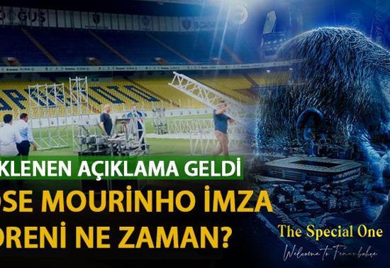 Jose Mourinho imza töreni saat kaçta, hangi kanalda Fenerbahçe transfer haberleri…