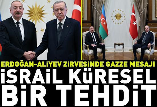 Erdoğan-Aliyev görüşmesinin detayları belli oldu