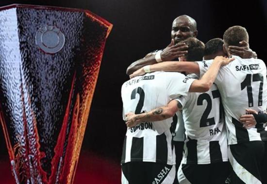 Beşiktaşın UEFA Avrupa Ligindeki muhtemel rakipleri belli oldu