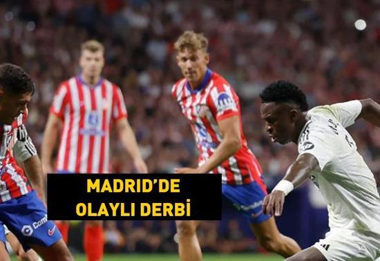 Madrid derbisinde her şey var, kazanan yok