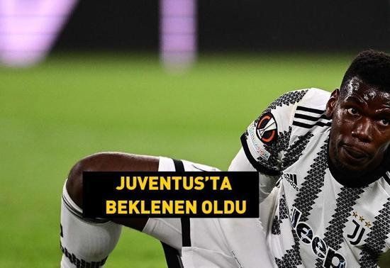 Juventus’ta Paul Pogba’nın sözleşmesi feshedildi