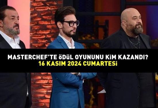 MASTERCHEF’TE 100 BİN TL ÖDÜLLÜ OYUN 16 KASIM 2024: MasterChef’te ödül oyununu kim kazandı İşte o yarışmacı