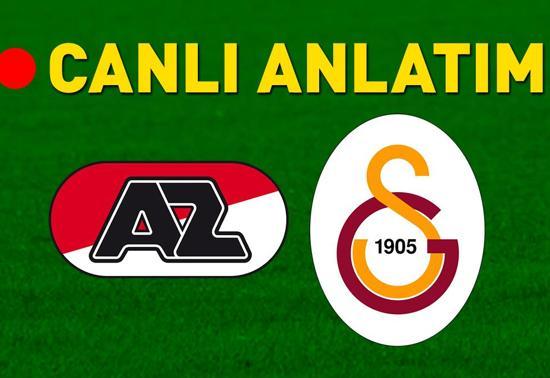 AZ Alkmaar - Galatasaray canlı anlatım