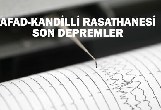 Deprem mi oldu 21 Aralık 2024 AFAD ve Kandilli Rasathanesi son depremler listesi