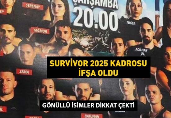 Survivor 2025 yarışmacıları Gönüllüler kadrosundaki bütün yarışmacıların isimleri ve hayatları