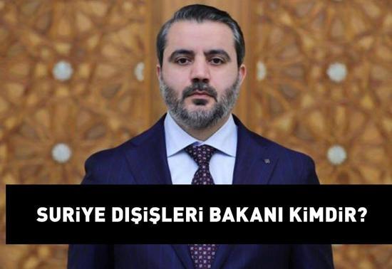 Suriye Dışişleri Bakanı Esad Hasan Eş-Şeybani kimdir Suriyenin yeni Dışişleri Bakanı Hasan Eş-Şeybani, Türkiye mezunu