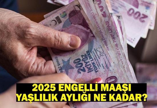 2025 Engelli maaşı, evde bakım maaşı ve yaşlılık aylığı (65 yaş maaşı) ne kadar olacak