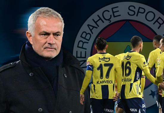 Fenerbahçede Jose Mourinhodan, Galatasaray derbisine farklı sistem