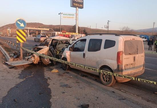 Kırıkkalede ters yön faciası: 2 ölü, 2 yaralı