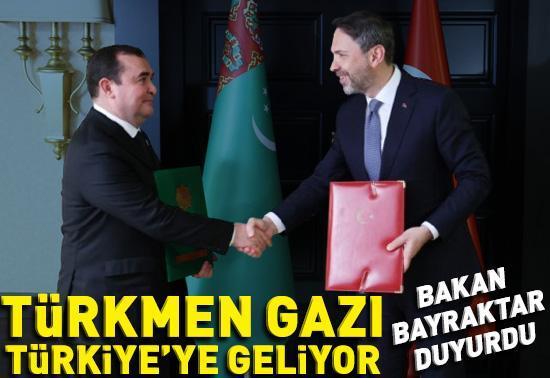 SON DAKİKA | Bakan Bayraktar: Türkmen gazının ülkemize gelmesini sağlayacak anlaşmayı imzaladık