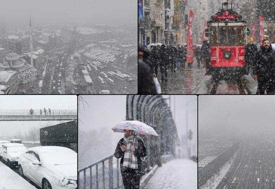 AKOM, ölçümleri paylaştı İstanbulda kar kalınlığı 40 santimetreye kadar ulaştı