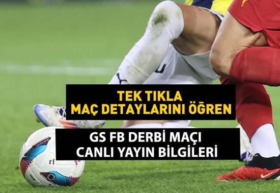 CANLI ANLATIM Galatasaray Fenerbahçe canlı izle Fenerbahçe Galatasaray maçı izle Bein Sports 1 Frekansı Derbi Canlı Yayın (Şifresiz & Kesintisiz HD)