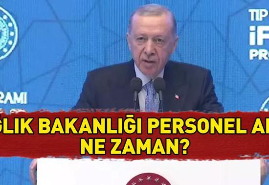 SAĞLIK BAKANLIĞI 37000 PERSONEL ALIMI 2025 | Sağlık Bakanlığı personel alımı ne zaman, başvuru şartları neler Cumhurbaşkanı Erdoğandan son dakika açıklaması