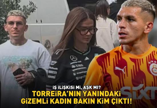 İŞ İLİŞKİSİ Mİ, AŞK MI Galatasarayın yıldızı Torreiranın yanındaki gizemli kadın bakın kim çıktı
