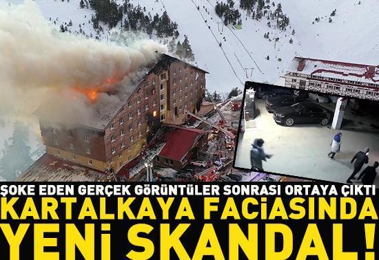 Kartalkayadaki yangın faciasında şoke eden görüntüler
