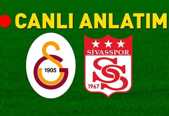 Galatasaray, Sivassporu ağırlıyor Muhtemel 11ler belli oldu...