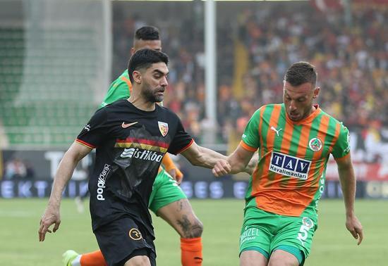 Alanyaspor ile Kayserispor, puanları paylaştı