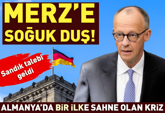 Almanyada Merze soğuk duş