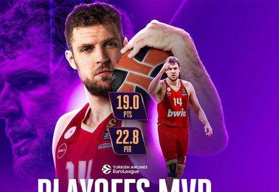 THY Avrupa Ligi’nde play-off MVP’si Sasha Vezenkov