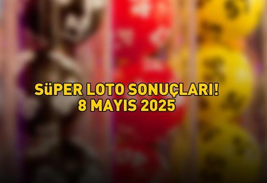 SÜPER LOTO SONUÇLARI 8 MAYIS 2025 | Milli Piyango Online ile Süper Loto sonuçları açıklandı mı, nasıl öğrenilir