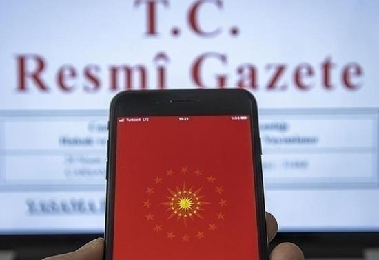 Atama kararları Resmi Gazetede