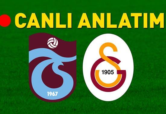 Trabzonspor, Galatasarayı ağırlıyor Kupa finalinin provasında muhtemel 11ler belli oldu...