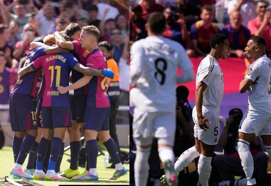 Barcelona, El Clasico’da Real Madrid’i yine yendi Şampi…