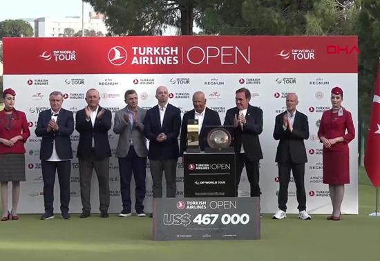 Turkish Airlines Open Golf Turnuvası sona erdi