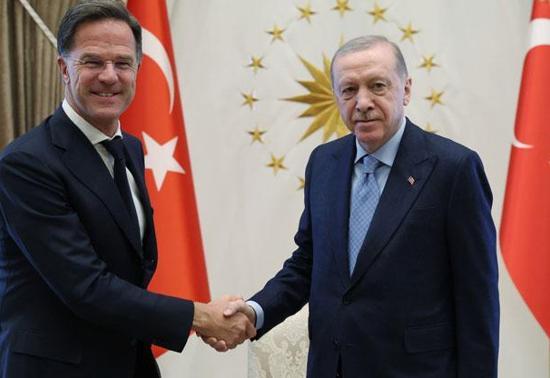 SON DAKİKA... Cumhurbaşkanı Erdoğan, NATO Genel Sekreteri Rutteyi Beştepede kabul etti