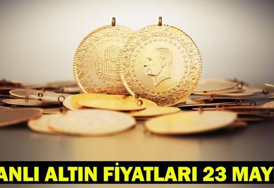 CANLI ALTIN FİYATLARI 23 MAYIS: Cumhuriyet altını, çeyrek ve gram altın fiyatları bugün ne kadar, kaç TL
