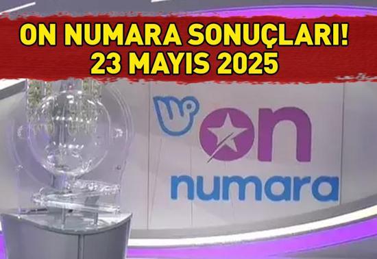 ON NUMARA SONUÇLARI 23 MAYIS 2025 | Milli Piyango Online 531.558 TL büyük ikramiyeli On Numara sonuçları açıklandı mı, saat kaçta açıklanır