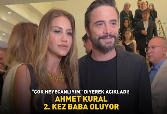 2. KEZ BABA OLUYOR Ahmet Kuralın eşi Çağla Gizem Kural hamile