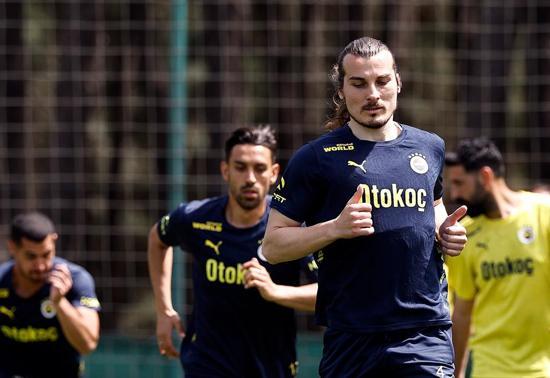 Fenerbahçede Hatayspor deplasmanı öncesi çalışmalar sürüyor