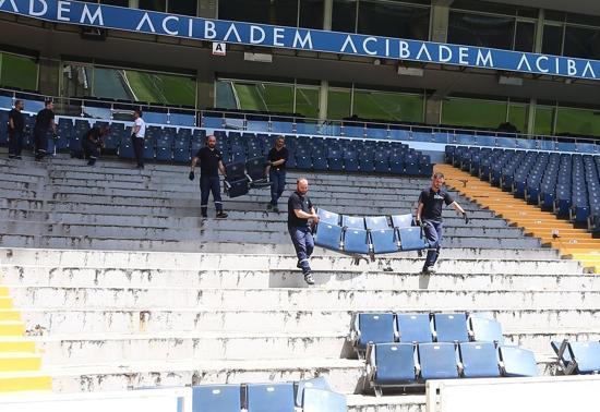 Sezon bitti, Ülker Stadı’nda çalışmalar başladı