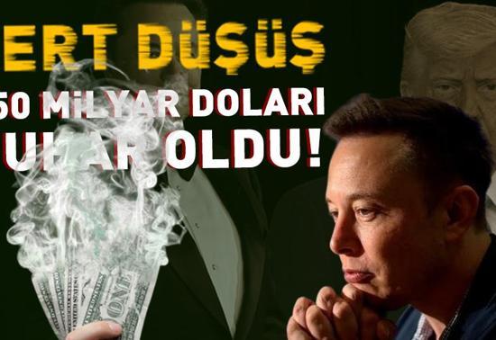 TRUMP-MUSK GERİLİMİ | 150 milyar doları buhar oldu
