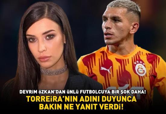 Galatasaray’ın yıldızına bir şok daha Unutamadığı aşkı Devrim Özkan, Torreira adını duyunca bakın ne yanıt verdi