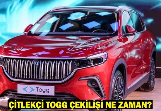 ÇİTLEKÇİ TOGG ÇEKİLİŞİ SONUÇLARI 2025: Çitlekçi TOGG çekiliş sonuçları asil-yedek talihli listesi açıklandı mı