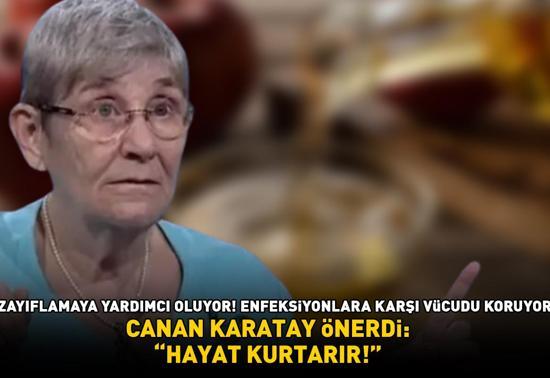 Prof. Dr. Canan Karatay Hayat kurtarır diyerek önerdi Enfeksiyonlara karşı vücudu koruyor, zayıflamaya yardımcı oluyor
