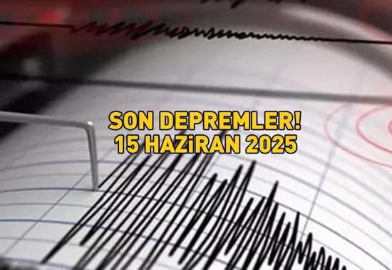 BİNGÖLDE DEPREM 15 HAZİRAN 2025 AFAD - KANDİLLİ RASATHANESİ | Bingölde deprem mi oldu, kaç şiddetinde Mardin ve Diyarbakırdan da hissedildi