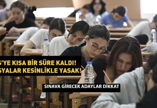 YKS sınavına girerken akbil yasak mı Sınava ulaşım kartıyla girilir mi, engel mi