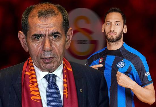 Galatasaray Başkanı Dursun Özbek resmen açıkladı: Hakan Çalhanoğlu...