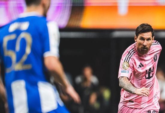 Lionel Messi, Inter Miami’ye 3 puanı getirdi
